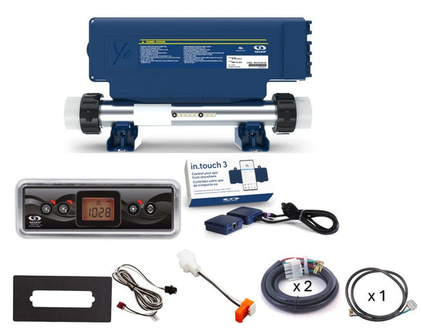 Gecko IN.YE-5 IN.K200 Spa Control System [P1, P2(2), Bl, Cp, Oz] [4.0kW] [115V/230V] (BDLYE5K200)