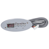 Gecko TSC-9/K-9 4-Button Spa Topside Panel [Small Oval] [LED] [Single Pump] (BDLTSC9GE1)