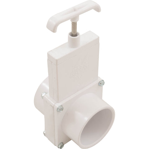 Magic Plastics Gate Valve [3-Piece] [2" Slip x 2" Slip] [80psi] (0101-20)