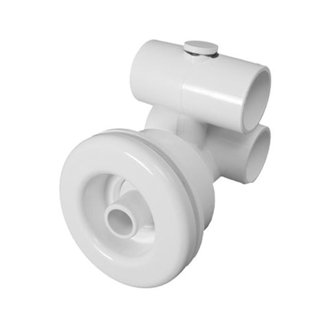 Balboa Convertassage 1" x 1" Jet Assembly [White] (10-4500WHT)