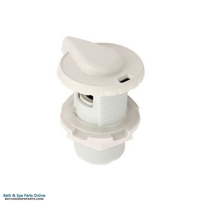 Balboa 1" Slimline Air Control With Tear Drop [White] (10-2330WHT)
