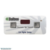 Balboa 2-Button Lite Digital Topside Panel Overlay (10312)