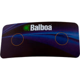 Balboa 2-Button E2 Topside Panel Overlay [Aux Only] (11740)
