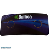 Balboa 2-Button Auxiliary Topside Panel Overlay (10318)