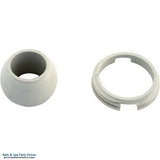 Balboa Micro Jet Eyeball & Ring [White] (10-3710WHT)