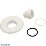 Balboa Slimline Escutcheon & Eyeball Assembly [White] (10-3955)