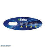 Balboa 4-Button E4 Value Bath Topside Panel Overlay (11095)