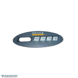 Balboa 4-Button Mini Icon 10 Topside Panel Overlay (11852)