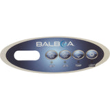 Balboa 4-Button Mini Value [2J] Topside Panel Overlay (11127)