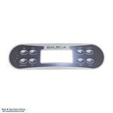 Balboa 8-Button E8 Ml700/600 Topside Panel Overlay (11281)