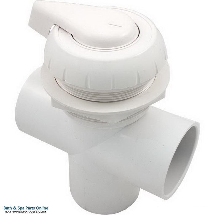 Balboa 2" Hydroflow 3-Way Valve [White] (11-4000WHT)
