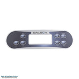 Balboa 7-Button VL700S Topside Panel Overlay (11688)