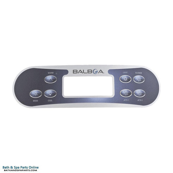 Balboa 7-Button VL700S Topside Panel Overlay (11688)