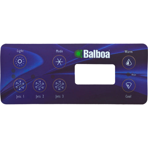 Balboa 7-Button ML551 Topside Panel Overlay [3-Jets] (11899)