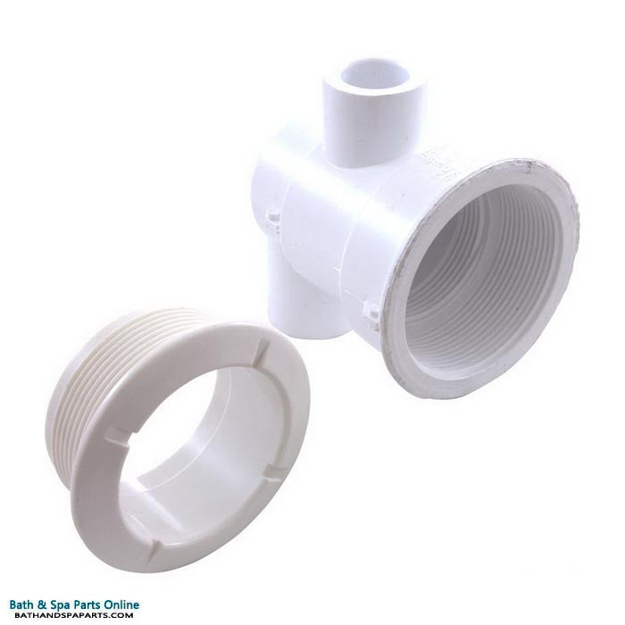 Waterway Poly Jet Body [1/2" Slip (Air) x 1" Spigot x 3/4" Slip (Water)] [Elbow (Ell) Body] (210-5960)