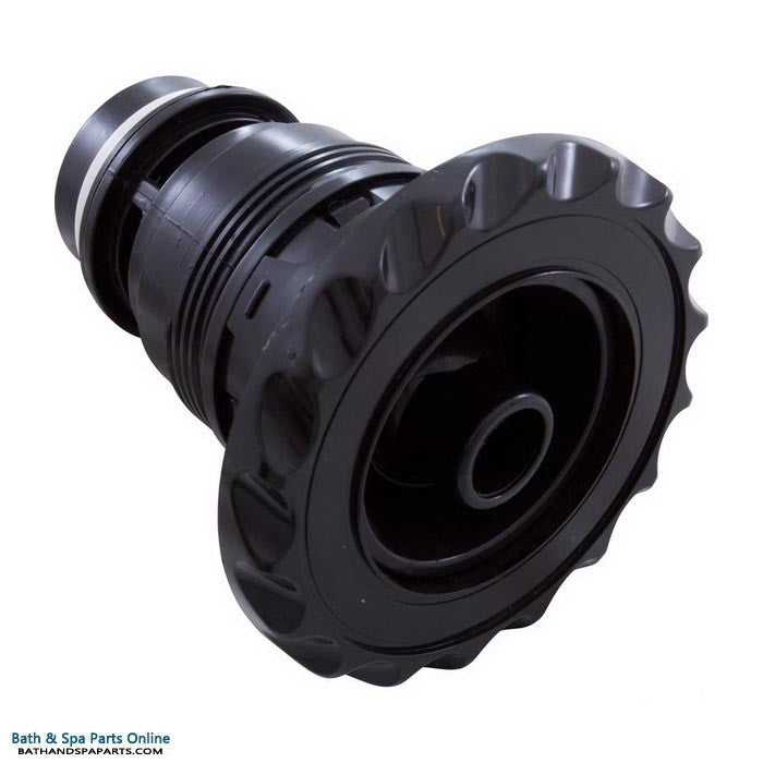 Waterway Poly Jet Series Jet Internal [3-3/8" FD] [Roto] [Deluxe Scallop] [Black] (210-6091)