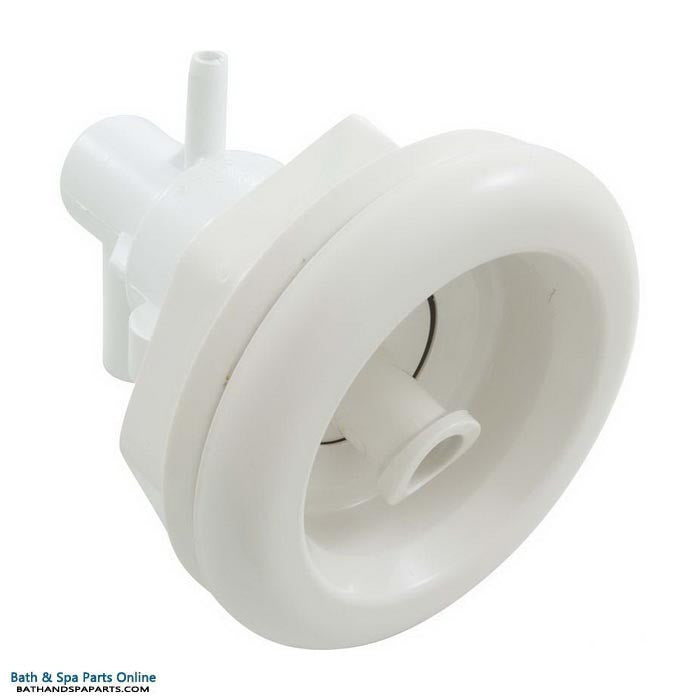 Waterway Jumbo Storm Jet Complete [5-3/4" HS] [Roto] [3/8" Slip Barb (Air) x 3/4" Slip Barb (Water)] [White] (210-6650)