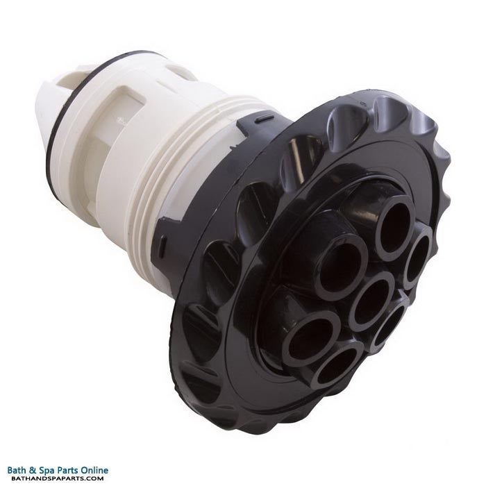 Waterway Poly Jet Internal [3-3/8" FD] [Msg] [Deluxe Scallop] [Black] (210-6701)