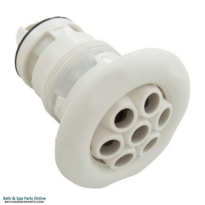 Waterway Poly Jet Internal [3-3/8" FD] [Msg] [5-Point Scallop] [White] (210-6720)
