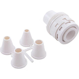 Waterway Standard Poly Jet Caged Style Nozzle [Monster] [Directional] [White] (210-8750)