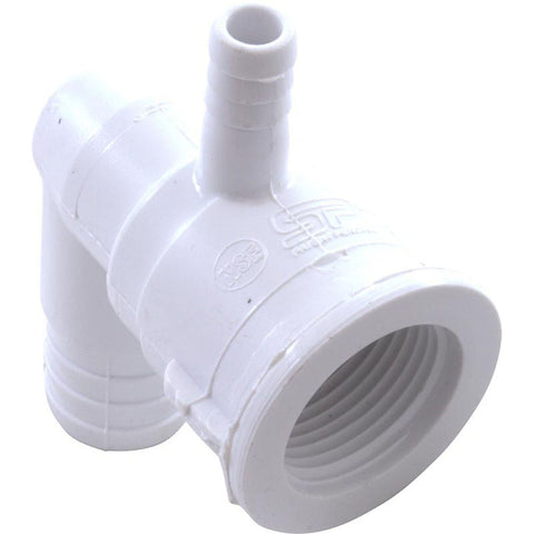 Waterway Ozone Cluster Jet Body [3/8" Barb (Air) x 3/4" Barb (Water)] [Elbow (Ell) Body] (212-0090)