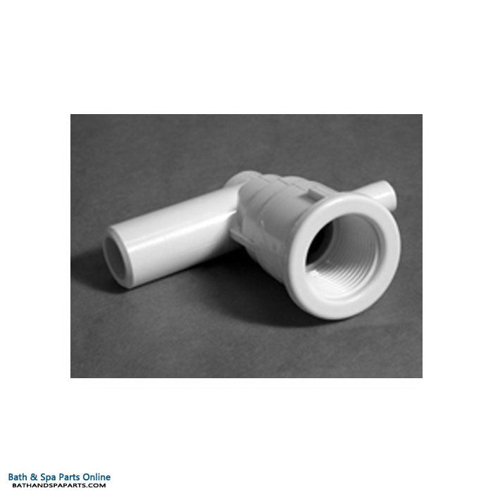 Waterway Ozone Cluster Jet Body [3/8" Slip Barb (Air) x 3/4" Slip Barb (Water)] [Elbow (Ell) Body] (212-0550)