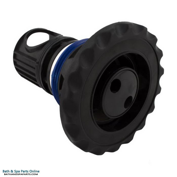 Waterway Power Storm Jet Series Jet Internal [4-3/4" FD] [Twin Roto] [Deluxe Scallop] [Black] (212-4831)