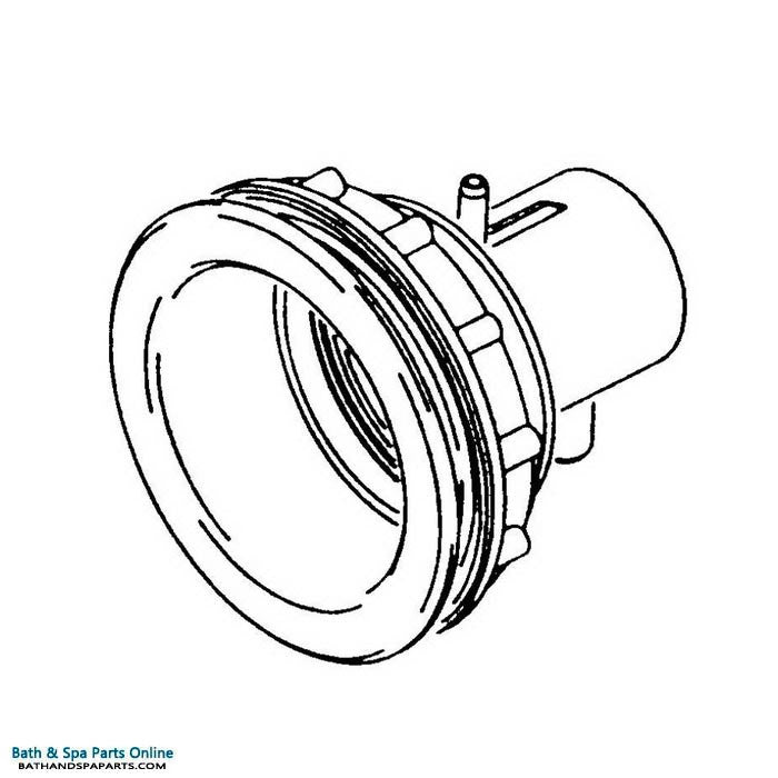 Waterway Jumbo Jet Body [3/8" Barb (Air) x 3/4" Barb (Water)] [Elbow (Ell) Body] (212-7060)