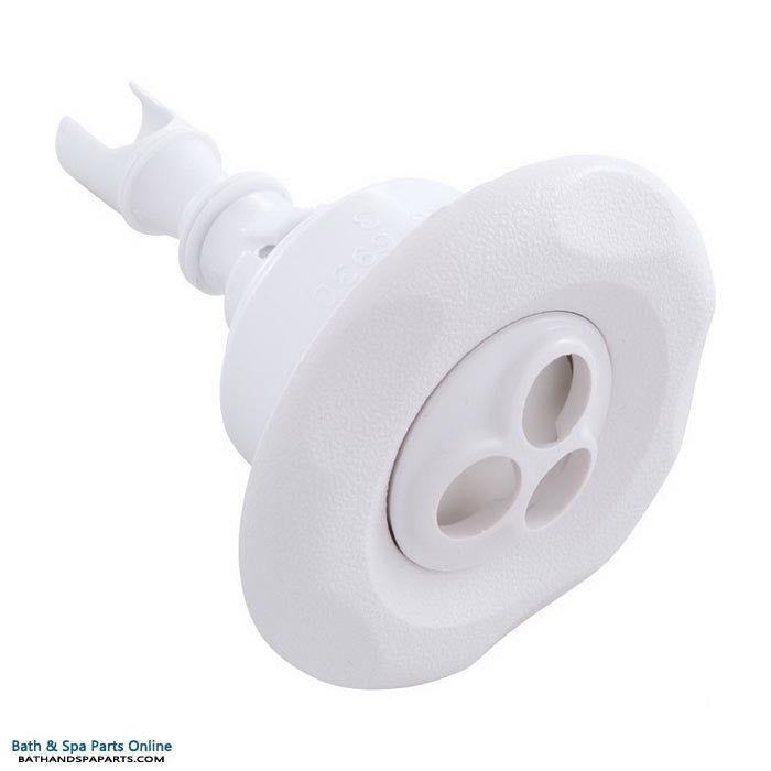 Waterway Mini Storm Jet Internal [3" FD] [Msg] [5-Point Scallop] [White] (212-7800)