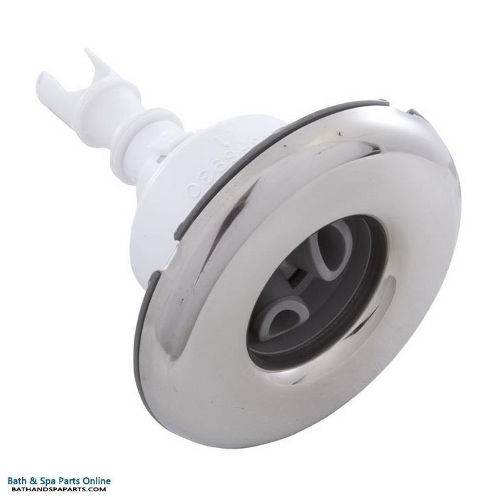 Waterway Mini Storm Jet Internal [3" FD] [Twin Roto] [Chrome/Gray] (212-7957S)