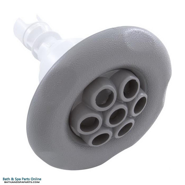 Waterway Poly Storm Jet Internal [4" FD] [Msg] [Large Face] [5-Point Scallop] [Grey] (212-8157)