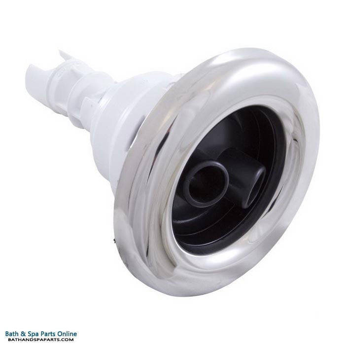 Waterway Poly Storm Jet Internal [3-3/8" FD] [Twin Roto] [Smth] [Black/SS] (212-8251S)