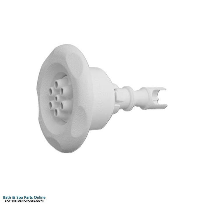 Waterway Mini Storm Jet Internal [Multi-Massage] [5-Point Scallop] [White] (212-8370)