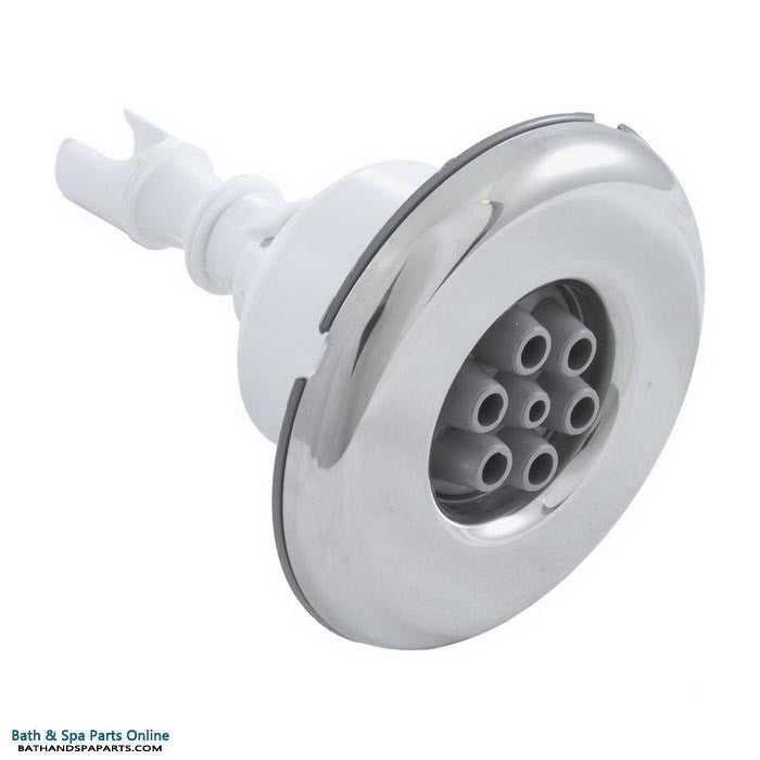 Waterway Mini Storm Jet Internal [3" FD] [Multi Massage] [5 Scallop] [SS/Gray] (212-8377S)