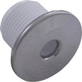 Waterway Cluster Jet Internal [1-1/2" FD] [Fixed] [Smth] [White/SS] (212-9870)