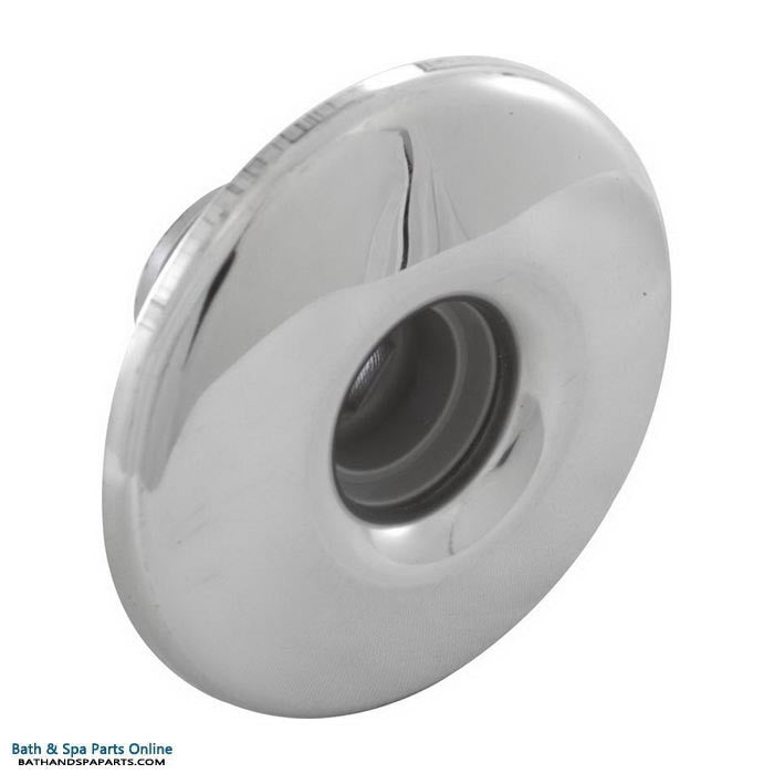 Waterway Non Adjustable Cluster Jet Internal [2-3/8" FD] [Fixed] [Extra Large Face] [Smth] [Grey/SS] (212-9907S)