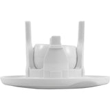 Waterway Bath Eyeball & 3-Scalloped Classic Escutcheon Assembly [White] (227-4010-CW)