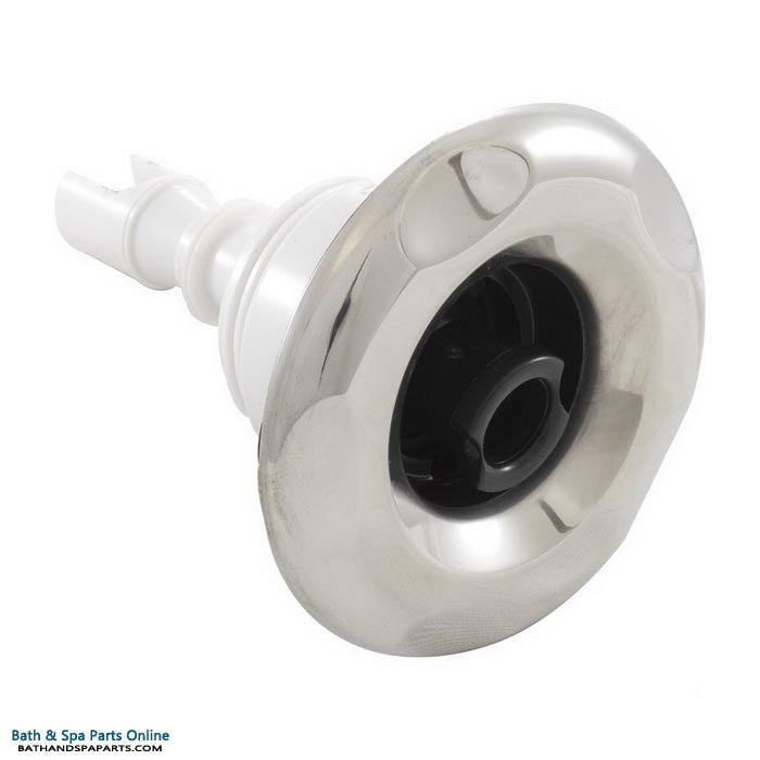 Waterway Mini Storm Jet Internal [3" FD] [Threaded] [Dir] [Scallop] [SS/Black] (229-5411S)