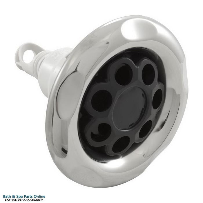 Waterway Power Storm Threaded Jet Internal [Msg] [Scal] [SS/Black] (229-5651S)