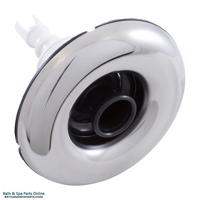 Waterway Poly Storm Internal [4" FD] [Threaded] [Dir/Smth/Scal] [Black/SS] (229-8161S)