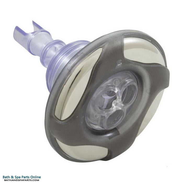Waterway Mini Storm Glo Jet Internal [3-5/16" FD] [Swirl] [Msg] [SS/Light Grey] (230-0339TLC-8S)
