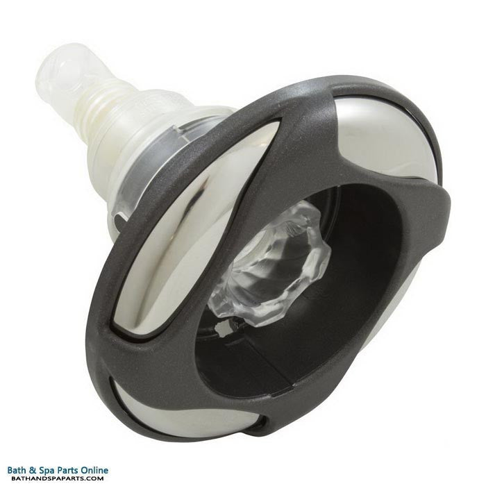 Waterway Power Storm Jet Internal [5-1/4" FD] [Glo] [Swirl] [Dir] [Threaded] [Dark Grey/SS] (230-6189DSGSSM)