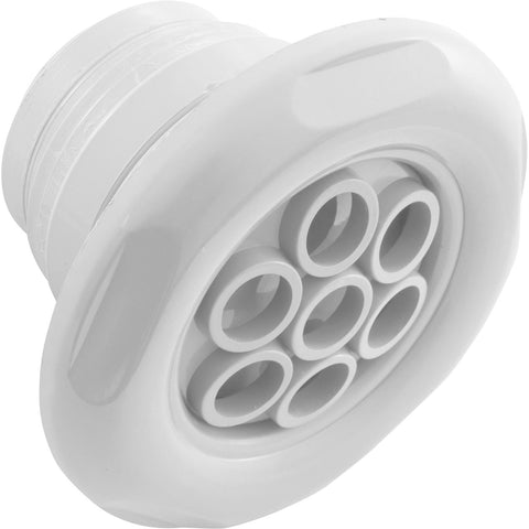 CMP Spa Jet Internal [3-1/2" FD] [Massage] [Smooth] [Scalloped] [White] (23530-140)