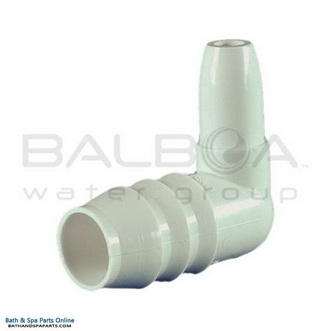 Balboa Injector Elbow [1/4" Orifice x 3/4" Barb] (23834-V)