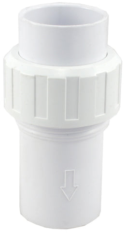 CMP Spring Check Valve [1/4 lb] [1-1/2" Slip] [W/ Union] [Air] (25069-000-000)