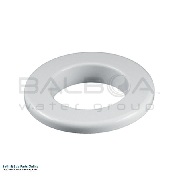 Balboa Trans-Adjustable Flat Escutcheon [Fits over 25010] [White] (25430-WH)