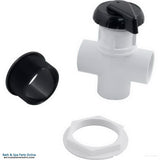 Balboa 1" Hydroflow 3-Way Valve [Black] (11-4020BLK)