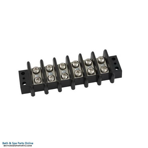 Balboa Terminal Block [6 Circuit Positions] [#10 Screw] (30253)