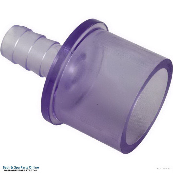 Balboa Air Injector Connector W/Barb [3/4" Spigot x 3/8" Barb] (31-9403)