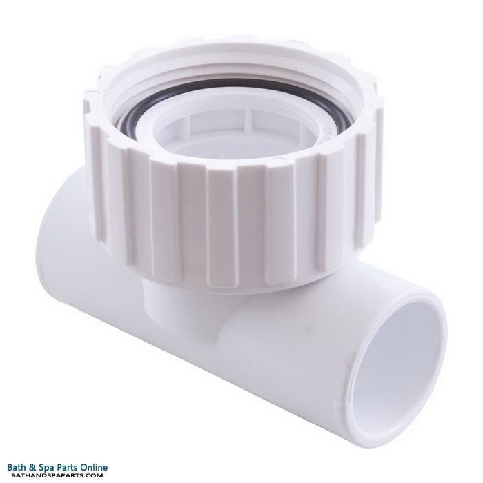 Union Tee, 1-1/2" Female Buttress Thread x 1" Slip x 1" Slip 400-4200